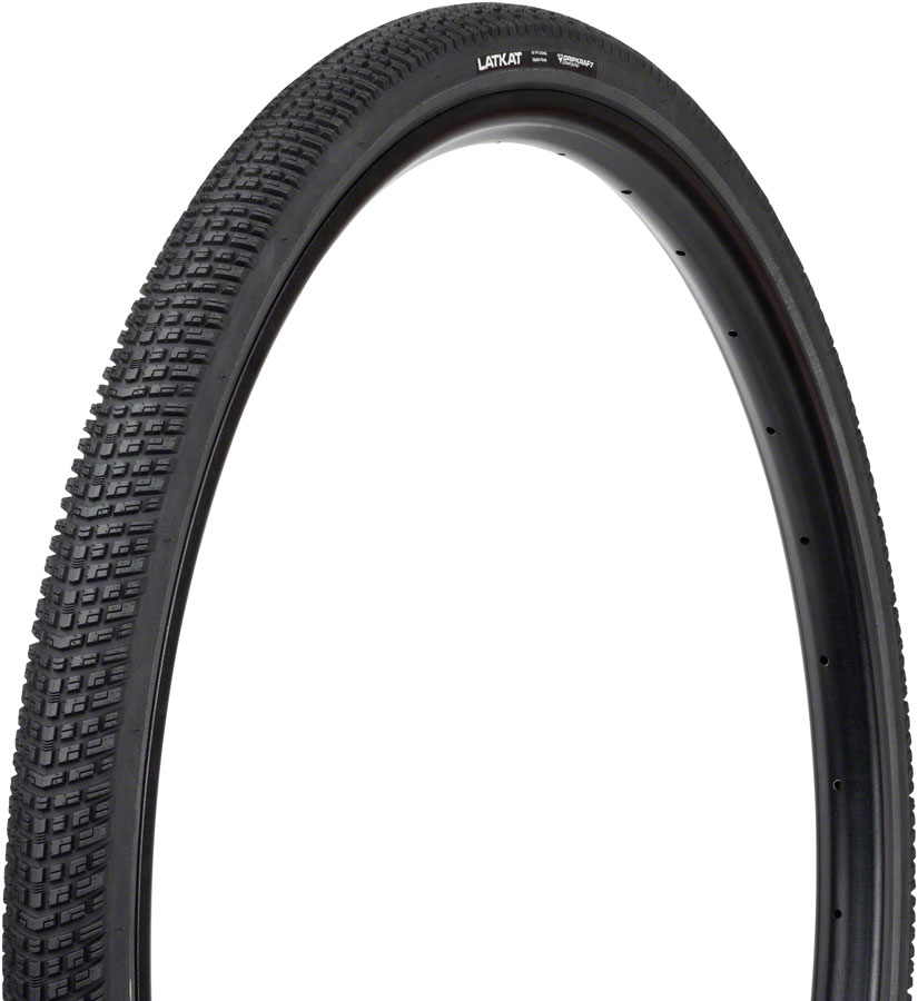 45NRTH Latkat Tire - 700 x 40, Tubeless, Folding, Black, 60 TPI, Gripkraft Compound