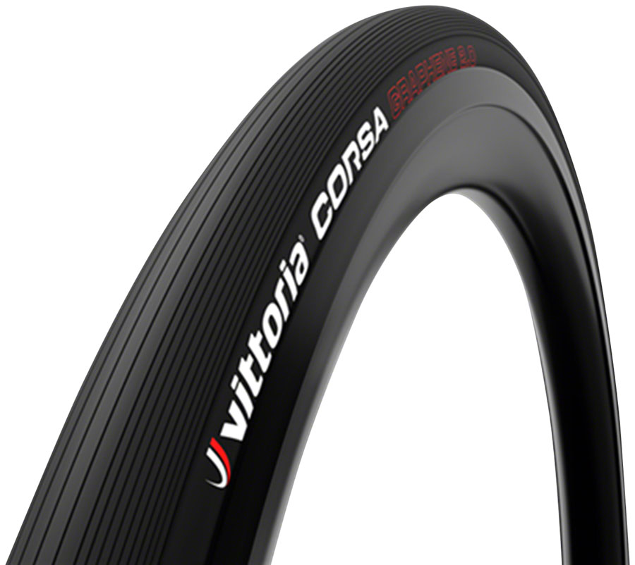 Vittoria Corsa Tire - 700 x 32, Clincher, Folding, Black, G2.0