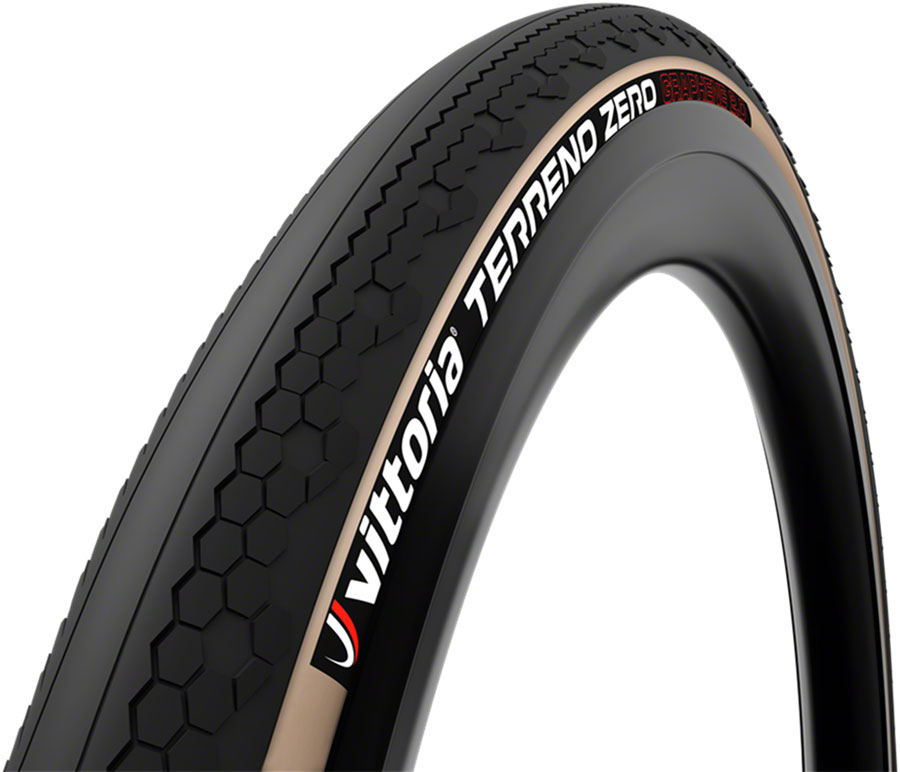 Vittoria Terreno Zero Tire - 700 x 40, Tubeless, Folding, Black/Tan, G2.0