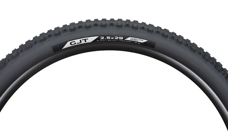 Donnelly Sports GJT Tire - 29 x 2.5, Tubeless, Folding, Black