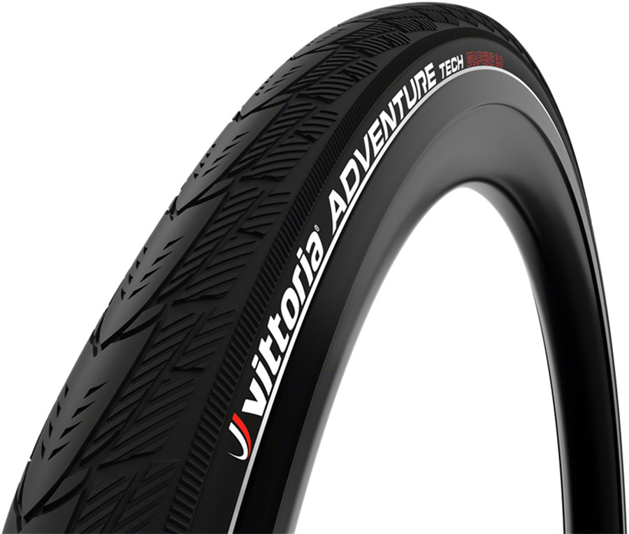 Vittoria Adventure Tech Tire - 700 x 35, Clincher, Wire, Black, G2.0
