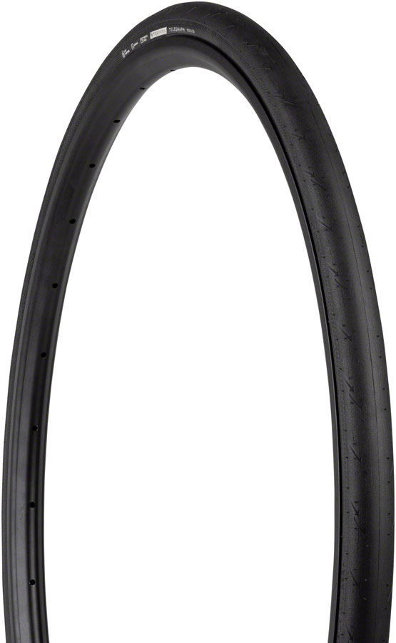 Teravail Telegraph Tire - 700 x 28, Tubeless, Folding, Black, Durable