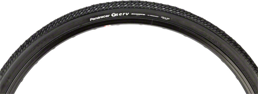 Panaracer T-Serv Protite Tire - 26 x 1.25, Clincher, Folding, Black, 60tpi