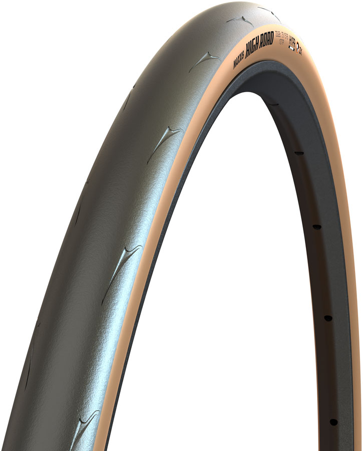 Maxxis High Road Tire - 700 x 28, Clincher, Folding, Black/Tan, HYPR, K2 Protection