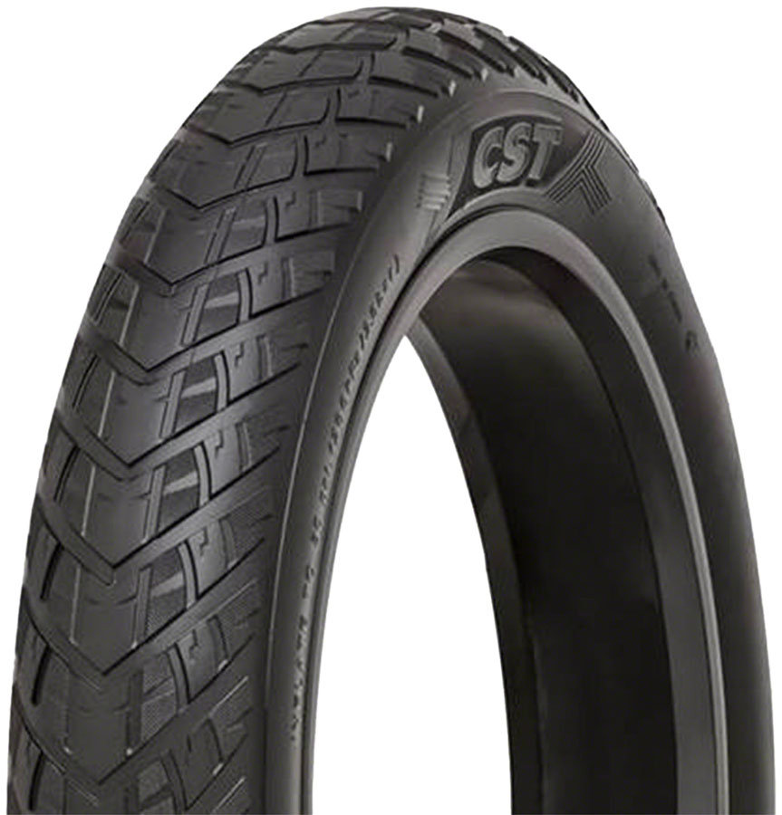 CST Big Boat Tire - 20 x 3, Clincher, Wire, Black, Aramid, Ebike