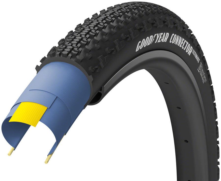 Goodyear Connector Tire - 700 x 40 , Tubeless, Folding, Black
