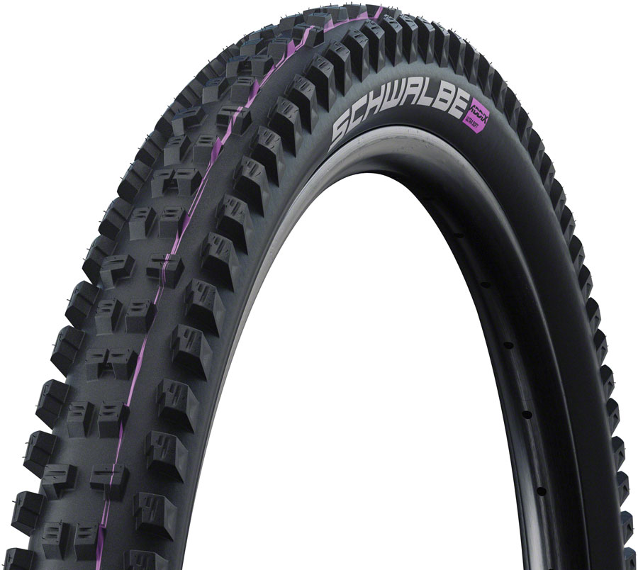 Schwalbe Tacky Chan Tire - 29 x 2.40, Tubeless, Folding, Black, Evolution Line, Super Ground, Addix Soft, E-50