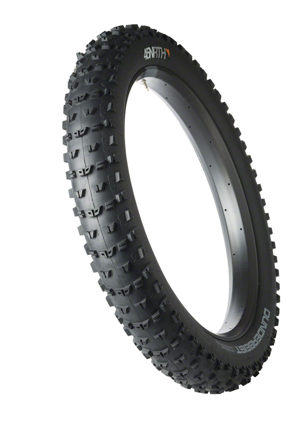 45NRTH Dunderbeist Tire - 26 x 4.6, Tubeless, Folding, Black, 120 TPI