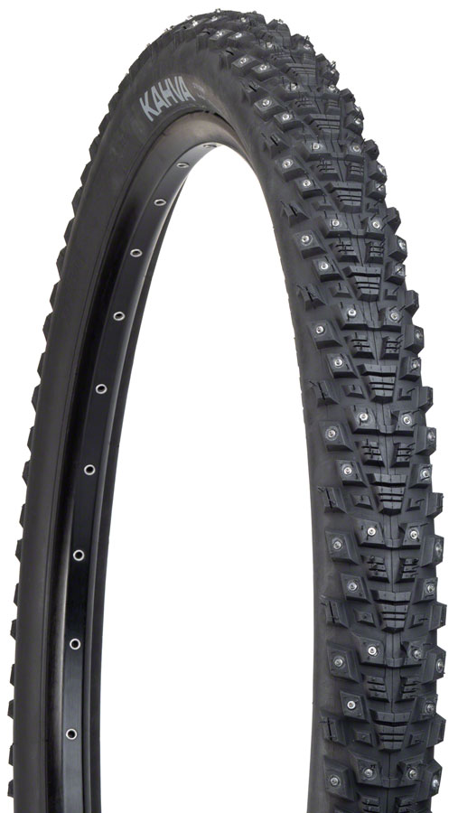 45NRTH Kahva Tire - 29 x 2.25, Clincher, Wire, Black, 33 TPI, 252 Carbide Steel Studs