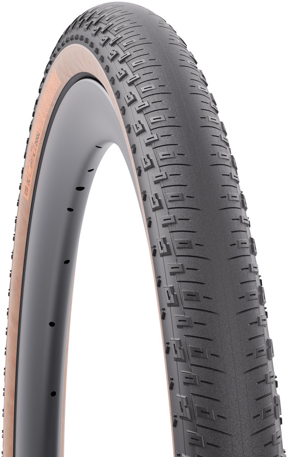 WTB Byway RS 50 Tire - 700 x 50, TCS Tubeless, Folding, Black/Tan, Light/Fast Rolling, Dual DNA, SG2