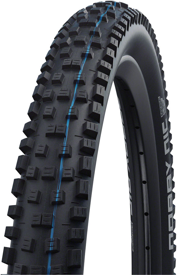 Schwalbe Nobby Nic Tire - 27.5 x 2.40", Tubeless, Folding, Black, Evolution Line, Addix SpeedGrip, Super Trail