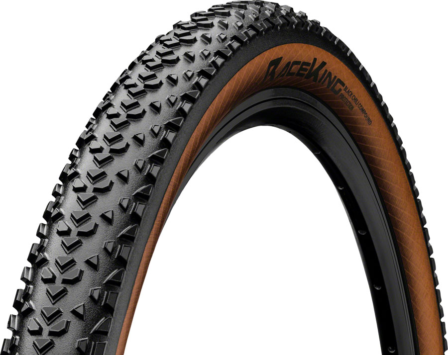 Continental Race King Tire - 26 x 2.20, Tubeless, Folding, Black/Bernstein, BlackChili, ProTection, E25