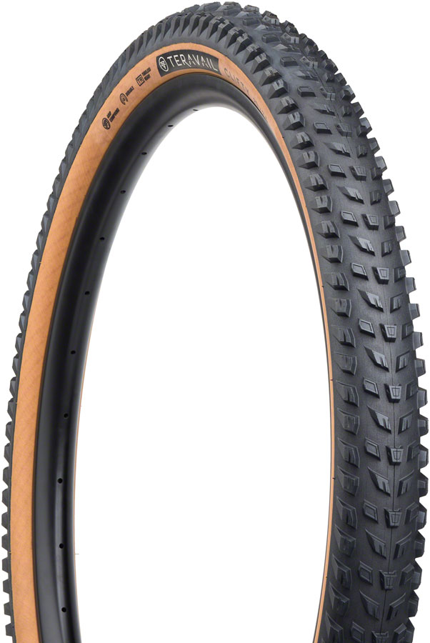 Teravail Clifty Tire - 29 x 2.5, Tubeless, Folding, Tan, Durable, Grip Compound