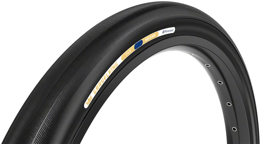 Panaracer GravelKing Slick Tire - 700 x 26, Clincher, Folding, Black