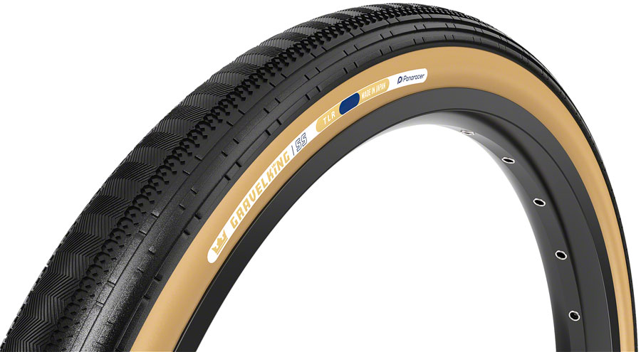 Panaracer GravelKing SS Tire - 700 x 28, Clincher, Folding, Black/Brown