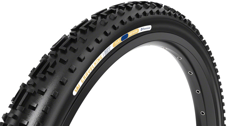 Panaracer GravelKing EXT Tire - 700 x 45, Tubeless, Folding, Black