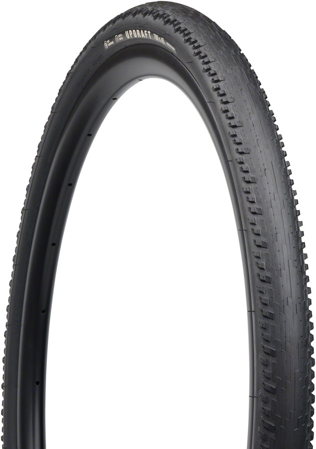 Teravail Updraft Tire - 700 x 45, Tubeless, Folding, Black, Light and Supple, Fast Compound