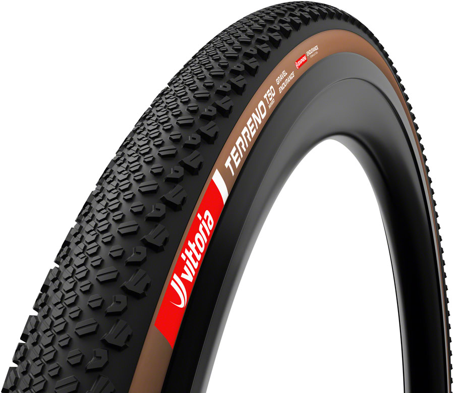 Vittoria Terreno T50 Mixed Tire - 700 x 45, Tubeless, Folding, Brown, Gravel Endurance, Graphene, G2.0