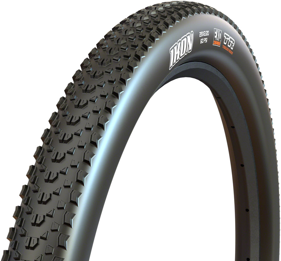 Maxxis Ikon Tire - 29 x 2.4, Tubeless, Folding, Black, MaxxSpeed, EXO