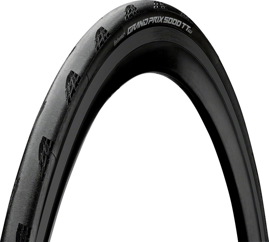 Continental Grand Prix 5000 TT TR Tire - 700 x 30, Tubeless, Folding, Black, BlackChili, Vectran Breaker, LazerGrip, ACT