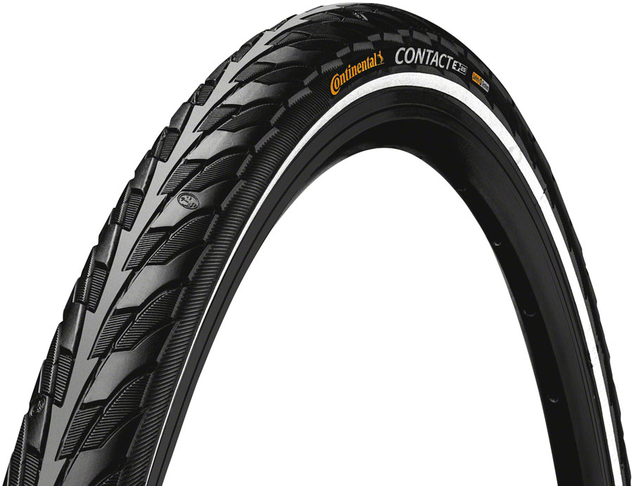 Continental Contact Tire - 700 x 28, Clincher, Wire, Black/Reflex, SafetySystem Breaker, E25