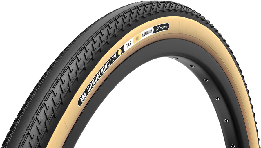 Panaracer GravelKing ZX R Tire - 700 x 35, Tubeless, Folding, Black/Amber