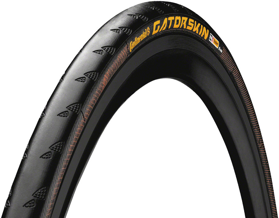 Continental Gatorskin Tire - 700 x 28, Clincher, Wire, Black, PolyX Breaker