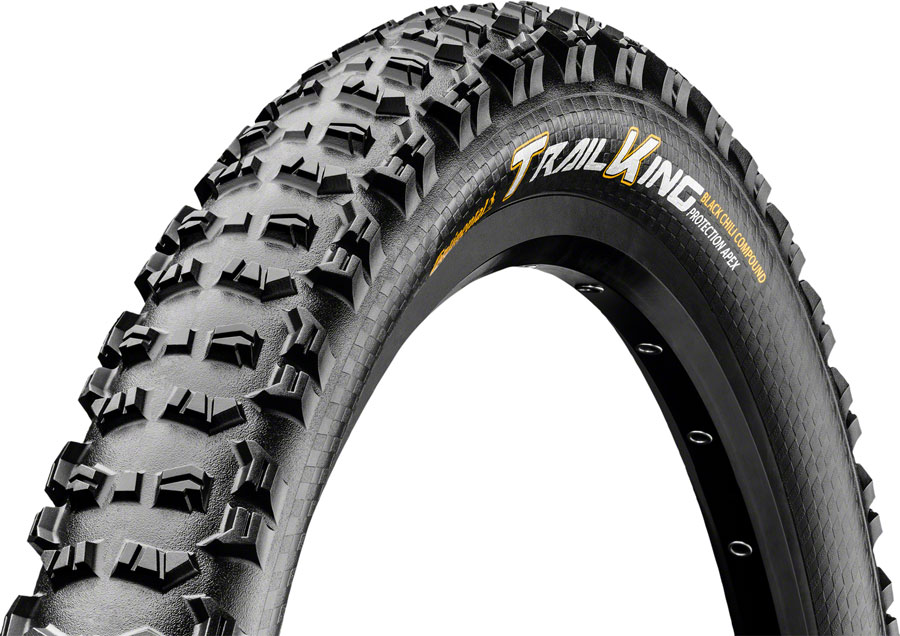 Continental Trail King Tire - 26 x 2.20, Tubeless, Folding, Black, BlackChili, ProTection, Apex