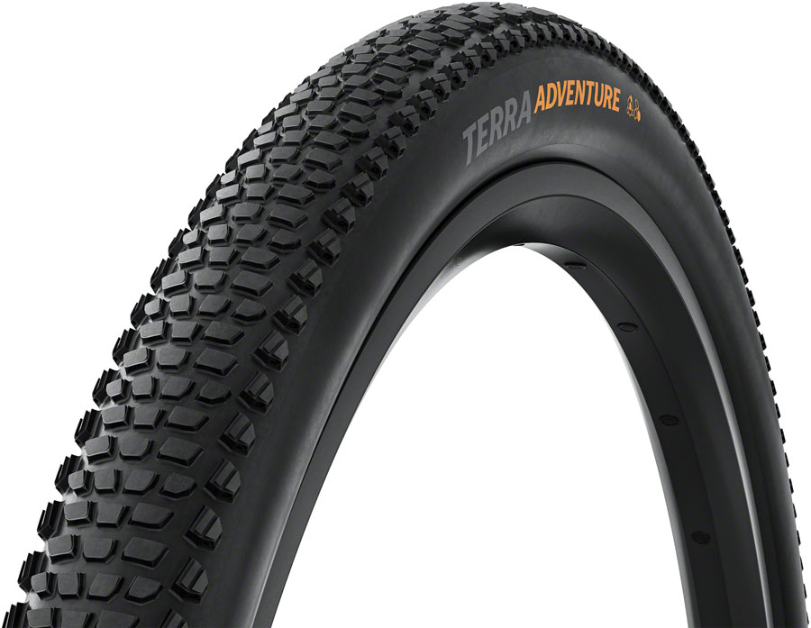 Continental Terra Adventure Tire - 700 x 50 / 29 x 2.00, Tubeless, Folding, Black, Grip, Trail Casing, E25