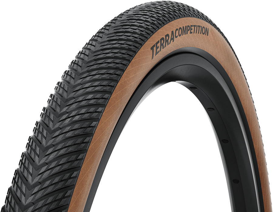 Continental Terra Competition Tire - 700 x 35, Tubeless, Folding, Black/Transparent, Grip, Trail Casing, E25