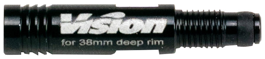 Full Speed Ahead Alloy Valve Extenders, Aluminum, Anodized Black, Includes V-Valve Installation Tool