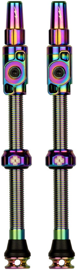 Muc-Off Big Bore Lite Tubeless Valve Stems - 2XLarge, 70mm,  Iridescent