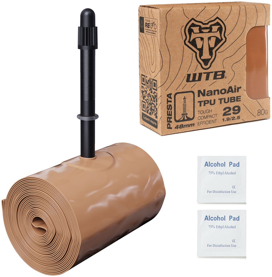 WTB NanoAir TPU Tube - 29 x 1.9 - 2.5, 48mm Presta Valve