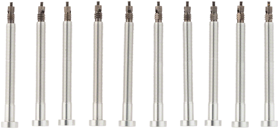 Muc-Off Tubeless Valve Box Refill -  Sliver 60mm Stem, Pack of 10