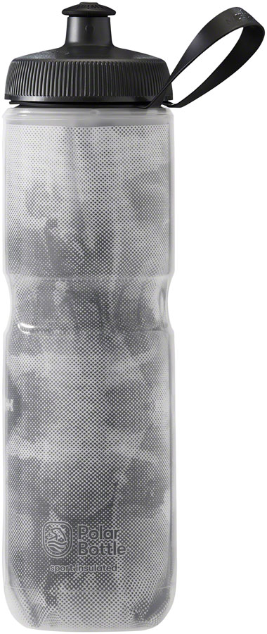 Polar Bottles Sport Insulated Fly Dye Water Bottle - 24oz, Monochrome