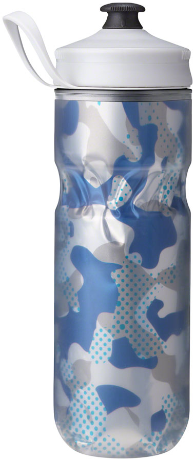 Hydrapak Polar Sport Contender Insulated Water Bottle - 20oz, Blue