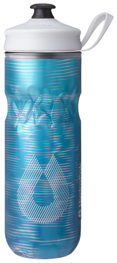 Hydrapak Polar Sport Pulse Insulated Water Bottle - 20oz, Blue