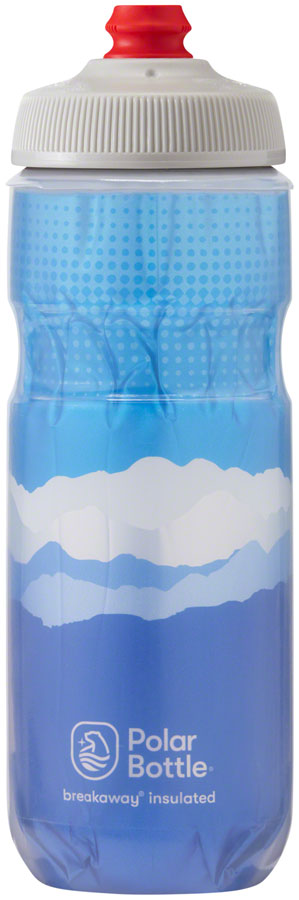 Polar Bottles Breakaway Insulated Dawn To Dusk Water Bottle -  Cobalt/Sky Blue, 20oz