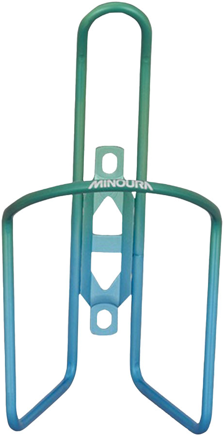 Minoura Fine Art Bottle Cage - Green/Blue Gradation