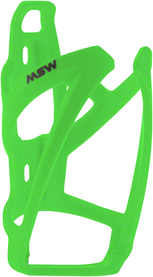 MSW PC-110 Composite Bottle Cage, Neon Green