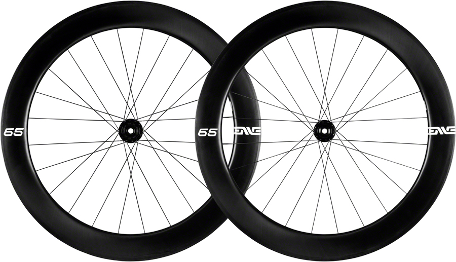 ENVE Composites 65 Foundation Wheelset - 700, 12 x 100/142mm, Center-Lock, S11, Black, i9 101