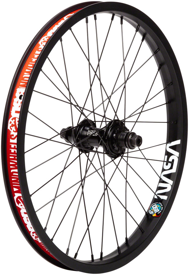 BSD Mind Revolution Rear Wheel - 20", 14 x 110mm, Rim Brake, Freecoaster, LHD, Black, 36H