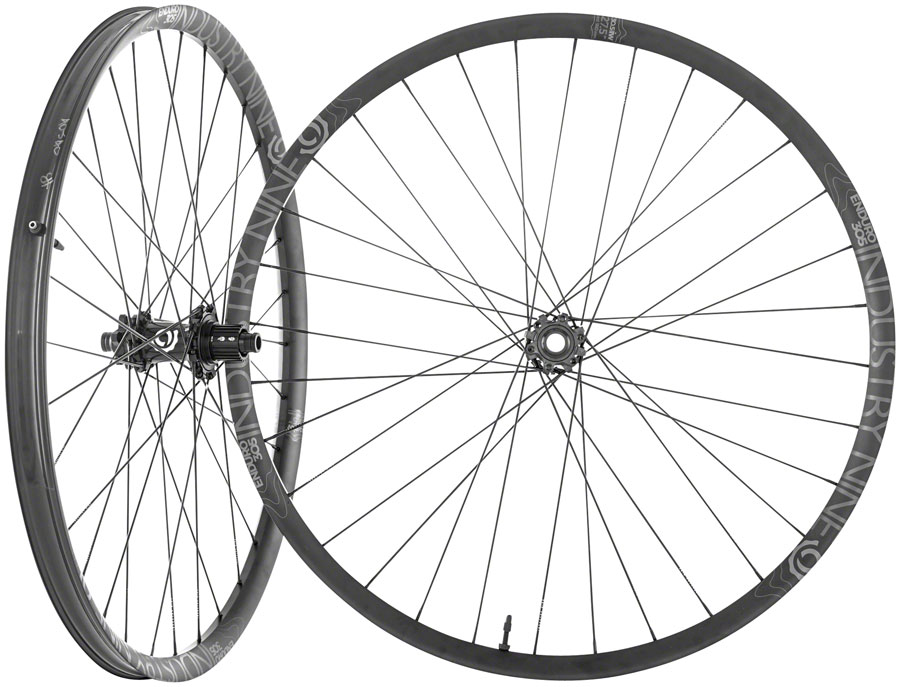Industry Nine Enduro 305 Wheelset - 27.5", 15 x 110mm/12 x 148mm, 6-Bolt, Micro Spline, Black