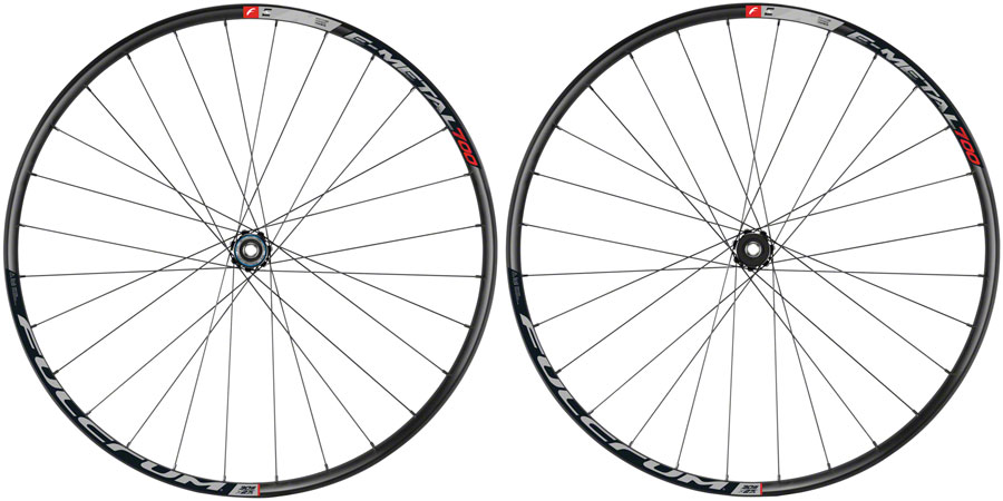 Fulcrum E-Metal 700 Wheelset - 27.5", 15 x 110mm/12 x 148mm , CenterLock, HG 11 MTN, Black