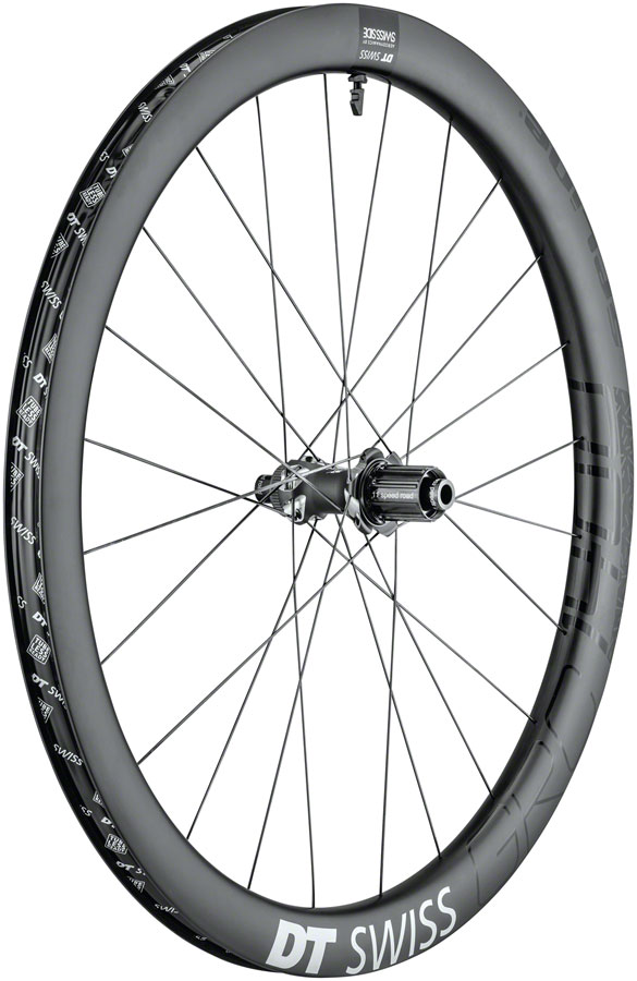 DT Swiss GRC 1400 Rear Wheel - 700, 12 x 142mm, Center-Lock, HG 11/XDR, Ratchet 36 SL, Black