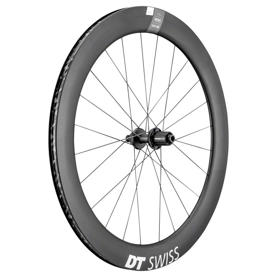 DT Swiss ARC 1400 DiCut 62 Rear Wheel - 700, 12 x 142mm, Center-Lock, HG11 Road/XDR, Ratchet EXP 36, Black