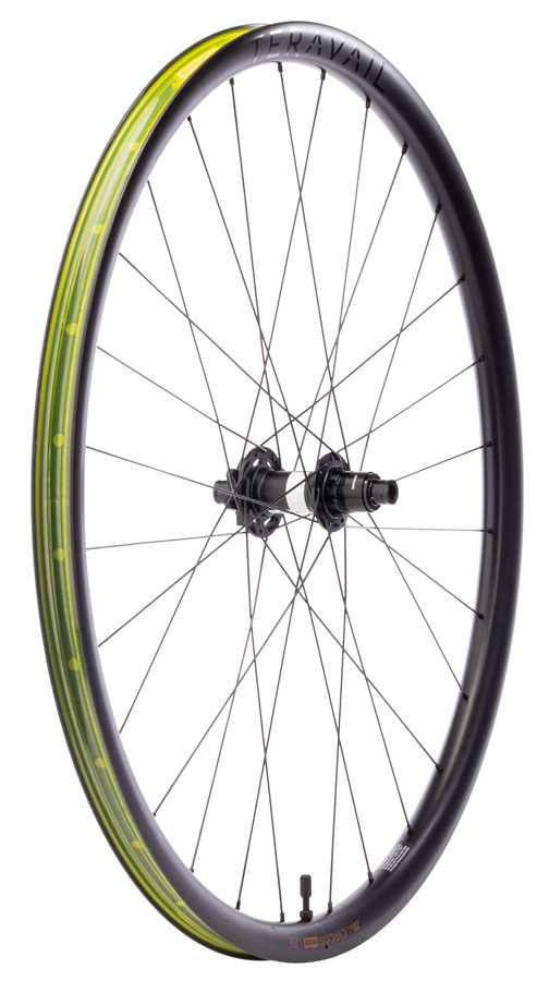 Teravail Circos Wide Gravel Rear Wheel - 32", 12 x 148mm Boost, 6-Bolt, XD, Carbon, DT350, 28H