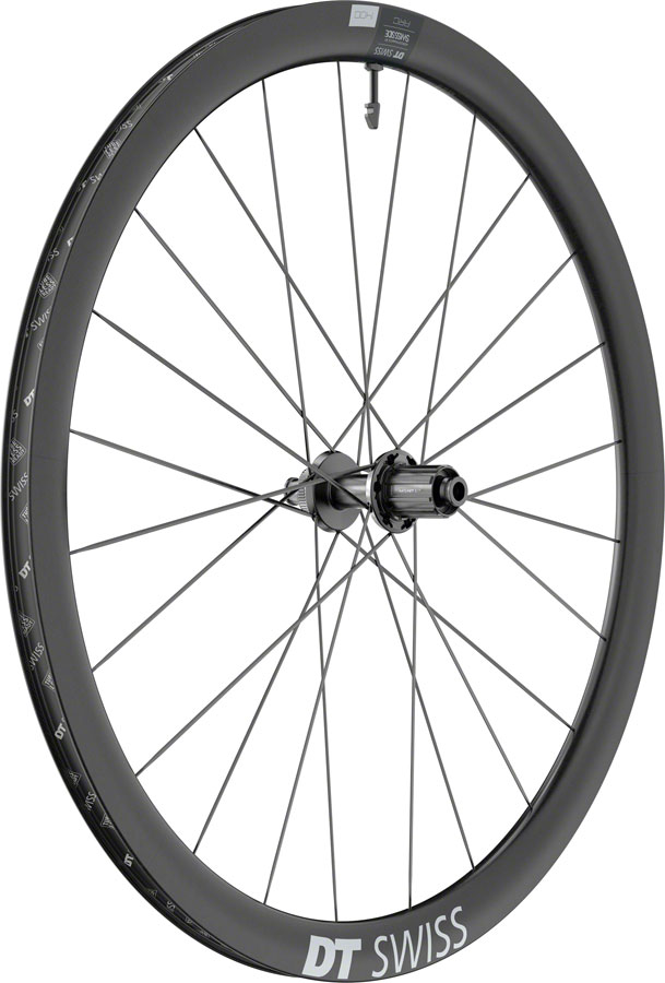 DT Swiss ARC 1400 DiCut 38 Rear Wheel - 700, 12 x 142mm, Center-Lock, HG11 Road/XDR, Ratchet EXP 36, Black