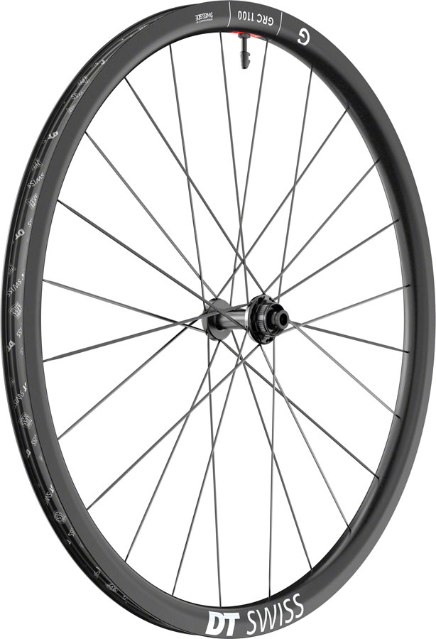 DT Swiss GRC 1100 DICUT 30 Front Wheel - 700, 12 x100mm, CenterLock, Black