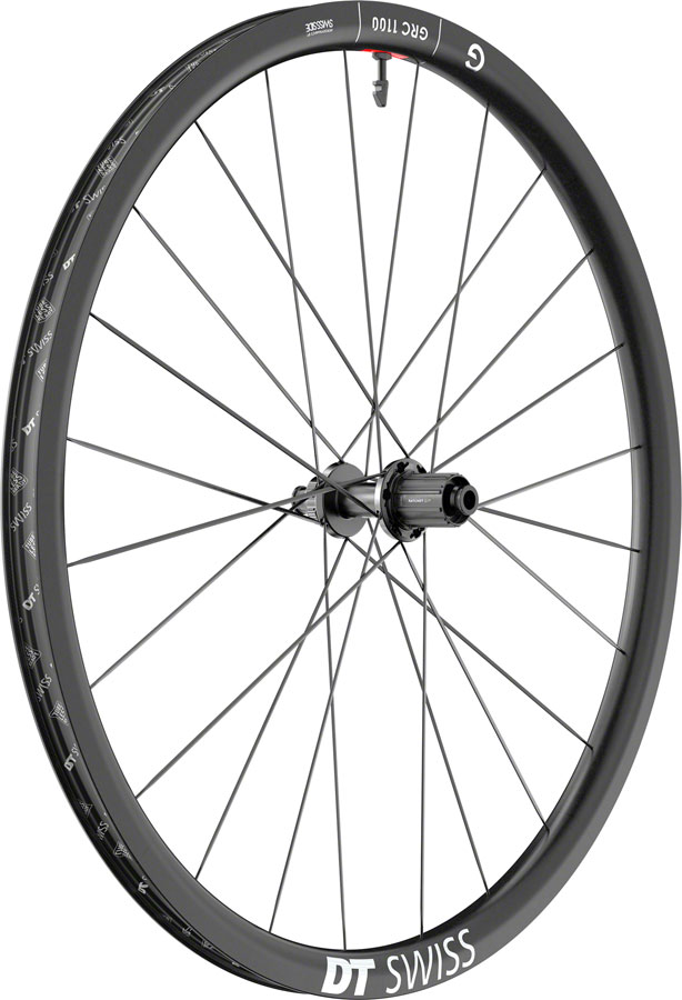 DT Swiss GRC 1100 DiCut 30 Rear Wheel - 700, 12 x 142mm, CenterLock, HG11 Road/XDR, Ratchet EXP 36, Black